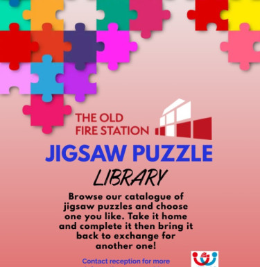 View JIGSAW PUZZLE LIBRARY Wednesdays & Thursdays 1-5pm