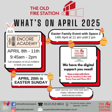 WHATS ON - APRIL Image
