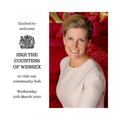 Excited to announce royal visit! Image